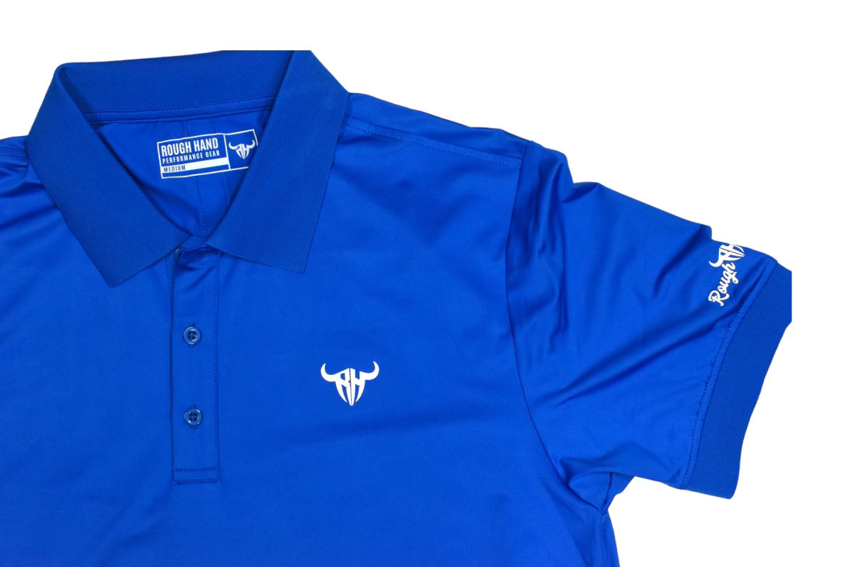 Royal Blue Polo I - RoughHand