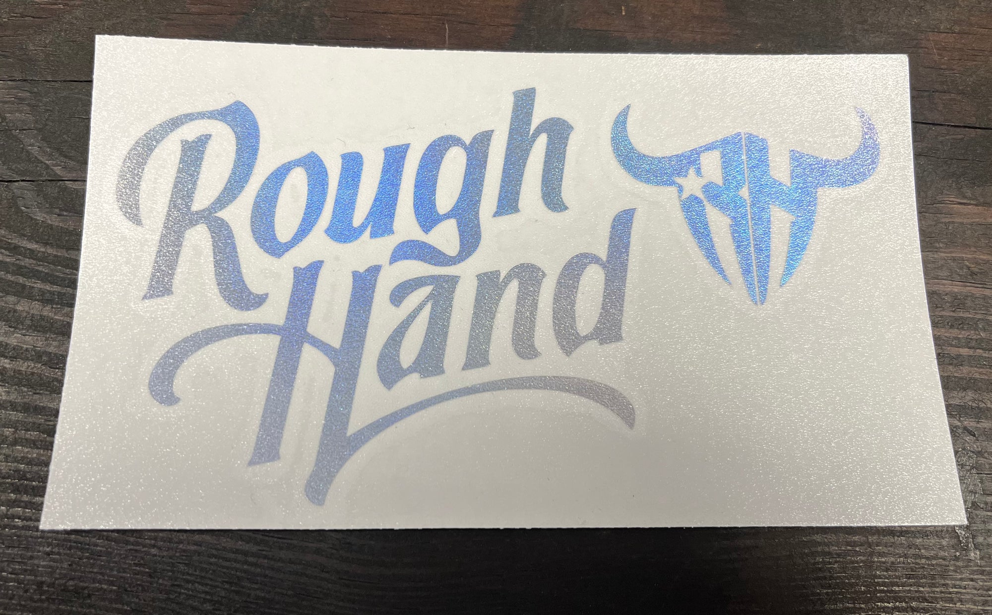 Rough Hand Decal