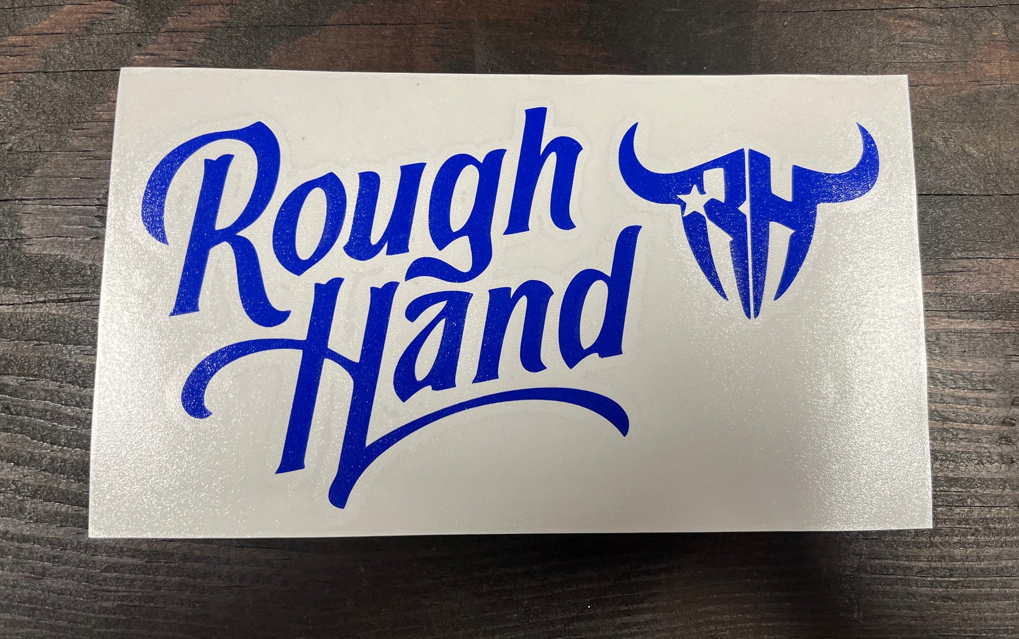 Rough Hand Decal