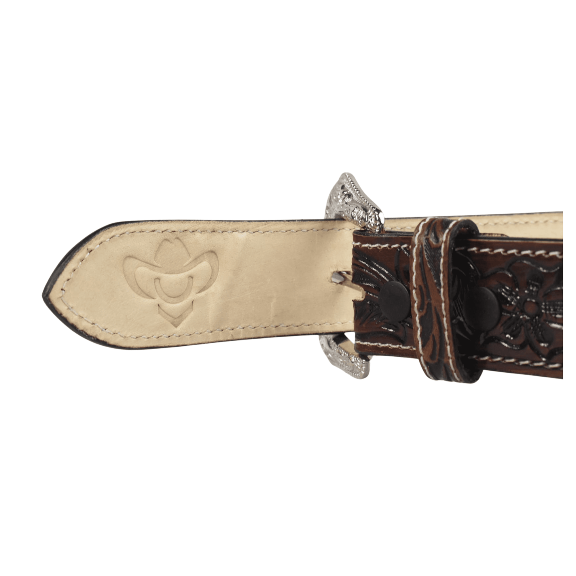 Beaded red Western Belt - RoughHand