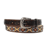 Beaded red Western Belt - RoughHand