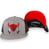Warrior Grey - Red Logo Snapback - RoughHand